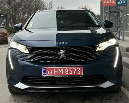 Синий Пежо 3008, объемом двигателя 1.5 л и пробегом 175 тыс. км за 22499 $, фото 2 на Automoto.ua