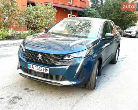 Синій Пежо 3008, об'ємом двигуна 1.5 л та пробігом 100 тис. км за 24500 $, фото 1 на Automoto.ua