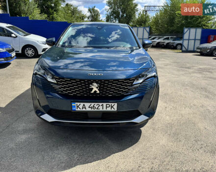 Синій Пежо 3008, об'ємом двигуна 1.5 л та пробігом 53 тис. км за 25999 $, фото 1 на Automoto.ua