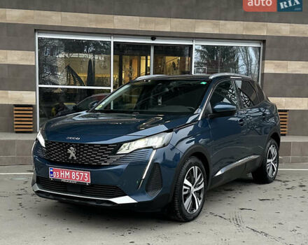 Синий Пежо 3008, объемом двигателя 1.5 л и пробегом 175 тыс. км за 22499 $, фото 101 на Automoto.ua