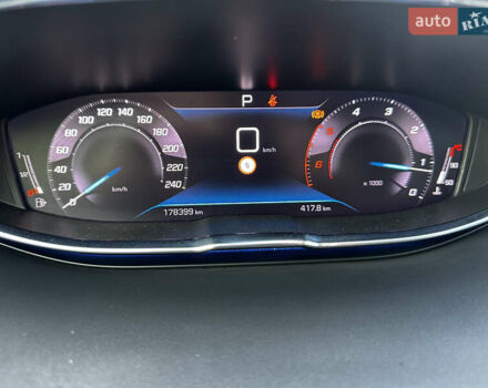 Синий Пежо 3008, объемом двигателя 1.5 л и пробегом 175 тыс. км за 22499 $, фото 95 на Automoto.ua