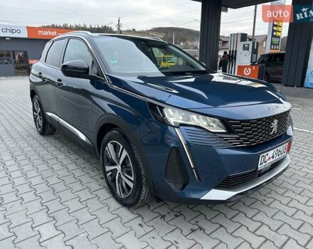 Синий Пежо 3008, объемом двигателя 1.5 л и пробегом 117 тыс. км за 23250 $, фото 2 на Automoto.ua