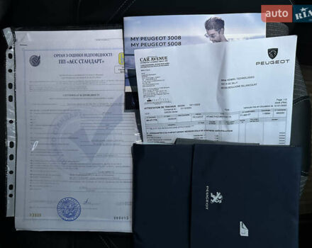 Синий Пежо 3008, объемом двигателя 1.5 л и пробегом 175 тыс. км за 22499 $, фото 99 на Automoto.ua