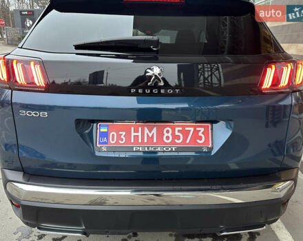 Синий Пежо 3008, объемом двигателя 1.5 л и пробегом 175 тыс. км за 22499 $, фото 50 на Automoto.ua