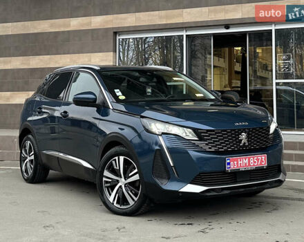 Синий Пежо 3008, объемом двигателя 1.5 л и пробегом 175 тыс. км за 22499 $, фото 103 на Automoto.ua