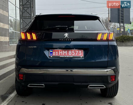 Синий Пежо 3008, объемом двигателя 1.5 л и пробегом 175 тыс. км за 22499 $, фото 28 на Automoto.ua