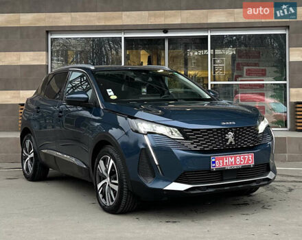 Синий Пежо 3008, объемом двигателя 1.5 л и пробегом 175 тыс. км за 22499 $, фото 3 на Automoto.ua
