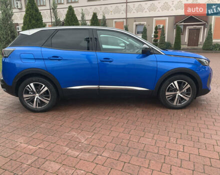 Синий Пежо 3008, объемом двигателя 1.5 л и пробегом 159 тыс. км за 22700 $, фото 7 на Automoto.ua