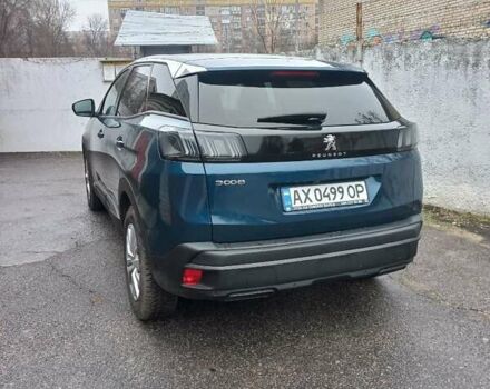 Синій Пежо 3008, об'ємом двигуна 1.5 л та пробігом 39 тис. км за 26500 $, фото 1 на Automoto.ua