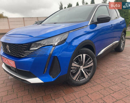 Синий Пежо 3008, объемом двигателя 1.5 л и пробегом 159 тыс. км за 22700 $, фото 2 на Automoto.ua