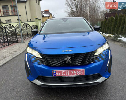 Синій Пежо 3008, об'ємом двигуна 1.5 л та пробігом 159 тис. км за 22700 $, фото 3 на Automoto.ua