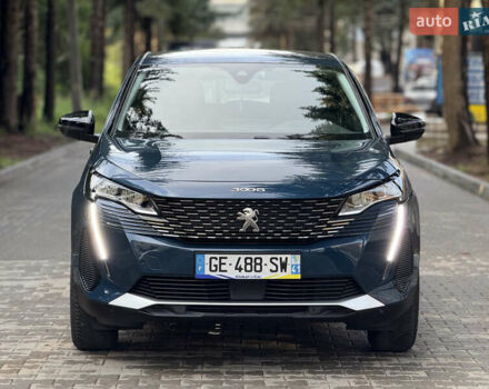 Синий Пежо 3008, объемом двигателя 1.5 л и пробегом 149 тыс. км за 22950 $, фото 7 на Automoto.ua