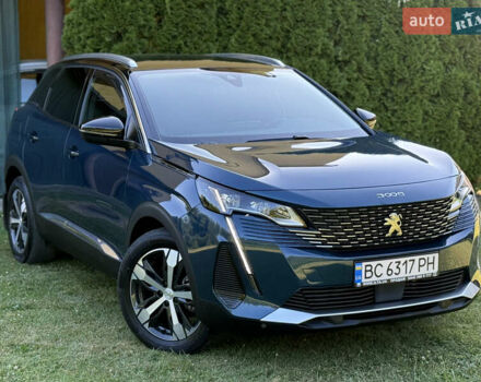 Синий Пежо 3008, объемом двигателя 2 л и пробегом 18 тыс. км за 33750 $, фото 4 на Automoto.ua