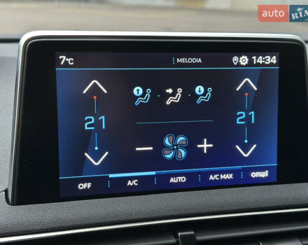 Синій Пежо 3008, об'ємом двигуна 2 л та пробігом 98 тис. км за 26800 $, фото 31 на Automoto.ua