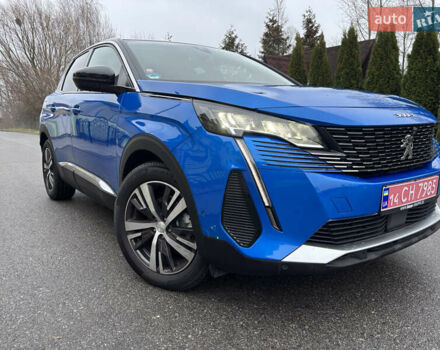 Синій Пежо 3008, об'ємом двигуна 1.5 л та пробігом 159 тис. км за 22700 $, фото 1 на Automoto.ua