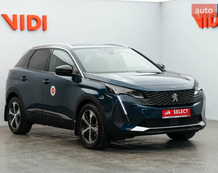 Синій Пежо 3008, об'ємом двигуна 1.5 л та пробігом 72 тис. км за 25622 $, фото 1 на Automoto.ua