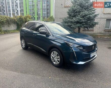 Синий Пежо 3008, объемом двигателя 1.5 л и пробегом 39 тыс. км за 28500 $, фото 1 на Automoto.ua