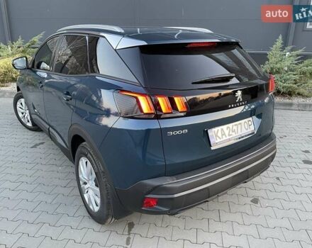 Синий Пежо 3008, объемом двигателя 1.5 л и пробегом 36 тыс. км за 25900 $, фото 4 на Automoto.ua