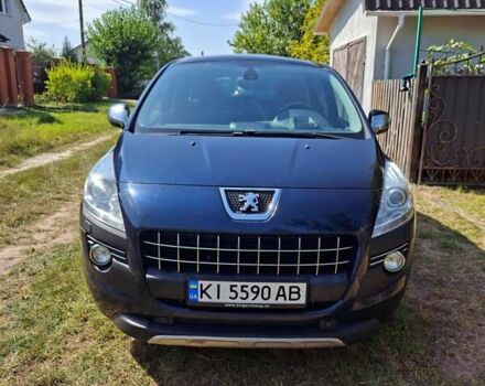 Синий Пежо 3008, объемом двигателя 1.56 л и пробегом 180 тыс. км за 7600 $, фото 1 на Automoto.ua