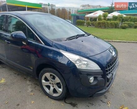 Пежо 3008 2009 в Луцке на Automoto.ua Синий Пежо 3008, объемом двигателя 1.6 л и пробегом 192 тыс. км за 6950 $, фото 1 на Automoto.ua