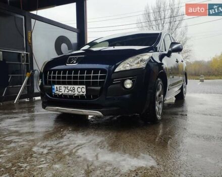 Синий Пежо 3008, объемом двигателя 1.6 л и пробегом 187 тыс. км за 7500 $, фото 1 на Automoto.ua