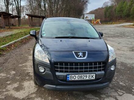 Синий Пежо 3008, объемом двигателя 1.56 л и пробегом 268 тыс. км за 7400 $, фото 1 на Automoto.ua