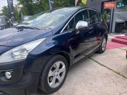 Синий Пежо 3008, объемом двигателя 1.6 л и пробегом 138 тыс. км за 7500 $, фото 1 на Automoto.ua