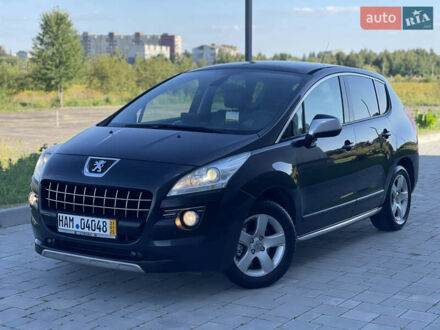 Синий Пежо 3008, объемом двигателя 1.6 л и пробегом 247 тыс. км за 6950 $, фото 1 на Automoto.ua