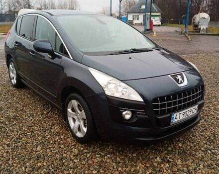 Синий Пежо 3008, объемом двигателя 1.6 л и пробегом 231 тыс. км за 8300 $, фото 1 на Automoto.ua
