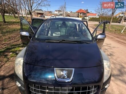 Синій Пежо 3008, об'ємом двигуна 1.6 л та пробігом 220 тис. км за 8800 $, фото 1 на Automoto.ua