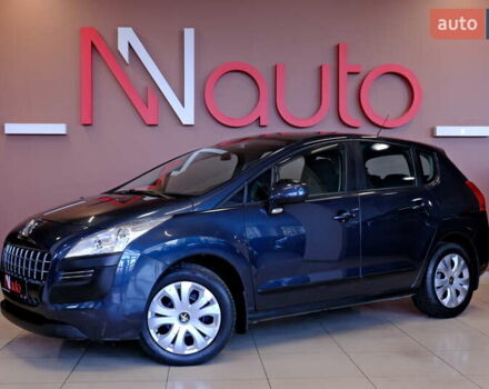 Синий Пежо 3008, объемом двигателя 1.6 л и пробегом 119 тыс. км за 6900 $, фото 1 на Automoto.ua