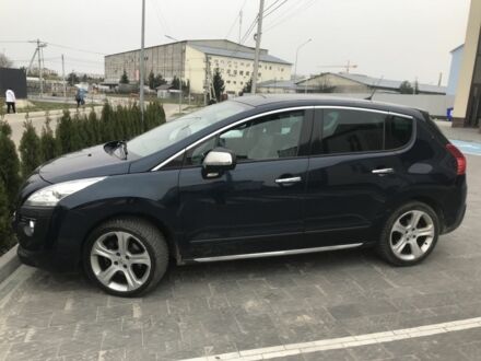 Синий Пежо 3008, объемом двигателя 2 л и пробегом 158 тыс. км за 8950 $, фото 1 на Automoto.ua