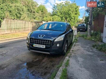 Синий Пежо 3008, объемом двигателя 1.6 л и пробегом 265 тыс. км за 8200 $, фото 1 на Automoto.ua