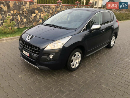 Синий Пежо 3008, объемом двигателя 1.6 л и пробегом 136 тыс. км за 8888 $, фото 1 на Automoto.ua