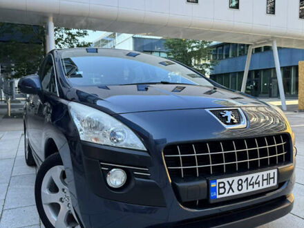 Синий Пежо 3008, объемом двигателя 1.56 л и пробегом 230 тыс. км за 9000 $, фото 1 на Automoto.ua