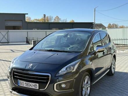 Синий Пежо 3008, объемом двигателя 2 л и пробегом 112 тыс. км за 14300 $, фото 1 на Automoto.ua