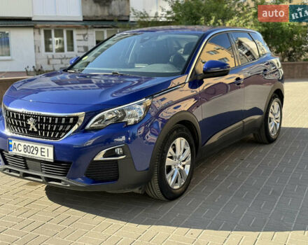 Синий Пежо 3008, объемом двигателя 1.56 л и пробегом 281 тыс. км за 16500 $, фото 1 на Automoto.ua