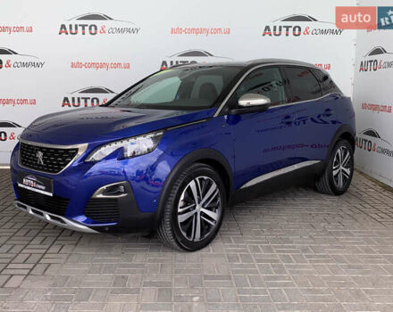 Синій Пежо 3008, об'ємом двигуна 2 л та пробігом 176 тис. км за 22450 $, фото 1 на Automoto.ua