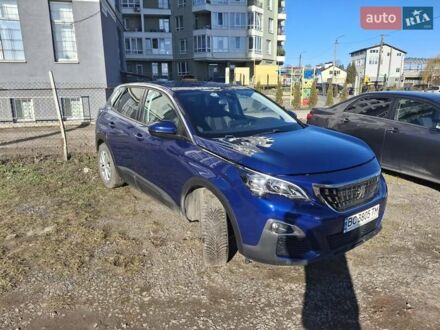 Синий Пежо 3008, объемом двигателя 1.5 л и пробегом 164 тыс. км за 18250 $, фото 1 на Automoto.ua