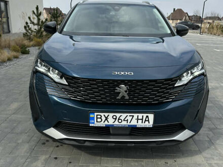 Синий Пежо 3008, объемом двигателя 2 л и пробегом 70 тыс. км за 25999 $, фото 1 на Automoto.ua