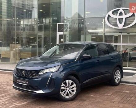 Синий Пежо 3008, объемом двигателя 1.5 л и пробегом 149 тыс. км за 21335 $, фото 1 на Automoto.ua