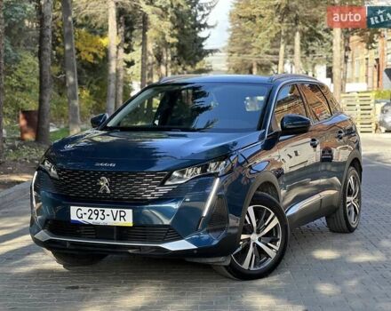 Синий Пежо 3008, объемом двигателя 1.5 л и пробегом 168 тыс. км за 23650 $, фото 1 на Automoto.ua