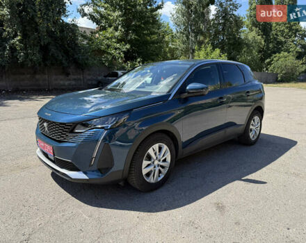 Синій Пежо 3008, об'ємом двигуна 1.5 л та пробігом 175 тис. км за 21500 $, фото 1 на Automoto.ua