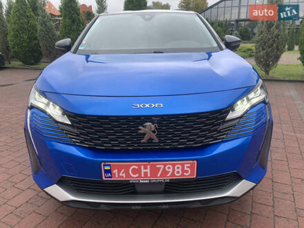 Пежо 3008 2022 в Стрые на Automoto.ua Синий Пежо 3008, объемом двигателя 1.5 л и пробегом 159 тыс. км за 22700 $, фото 1 на Automoto.ua
