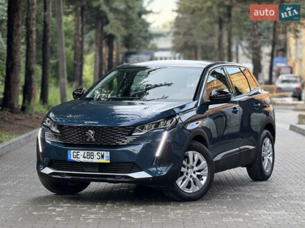 Синій Пежо 3008, об'ємом двигуна 1.5 л та пробігом 149 тис. км за 23750 $, фото 1 на Automoto.ua