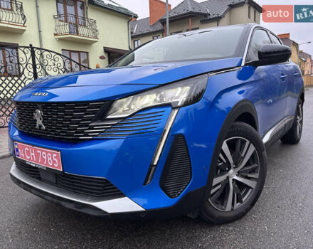 Синій Пежо 3008, об'ємом двигуна 1.5 л та пробігом 159 тис. км за 22700 $, фото 1 на Automoto.ua