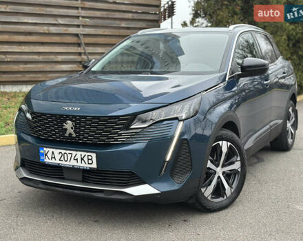 Синій Пежо 3008, об'ємом двигуна 2 л та пробігом 98 тис. км за 26800 $, фото 1 на Automoto.ua