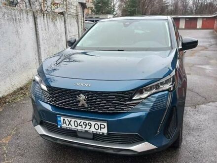 Синій Пежо 3008, об'ємом двигуна 1.5 л та пробігом 39 тис. км за 26500 $, фото 1 на Automoto.ua