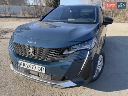 Пежо 3008 2023 в Белой Церкве на Automoto.ua Синий Пежо 3008, объемом двигателя 1.5 л и пробегом 18 тыс. км за 27300 $, фото 1 на Automoto.ua