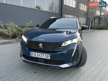 Синий Пежо 3008, объемом двигателя 1.5 л и пробегом 36 тыс. км за 25900 $, фото 1 на Automoto.ua